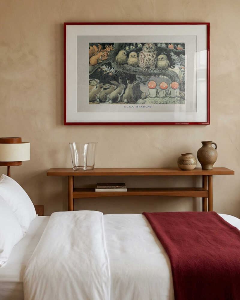 Tomtebobarnen  - Skogsdjuren Boarder Poster