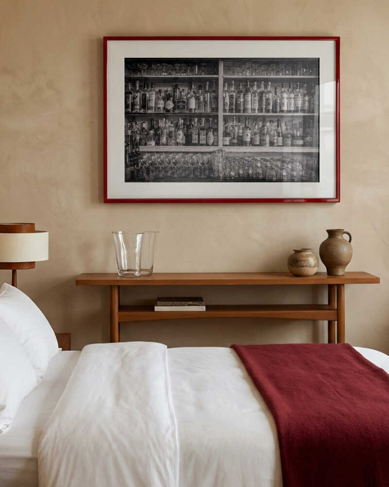 Bar shelf Poster