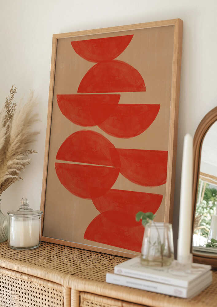Purpurne Symmetrie – Poster