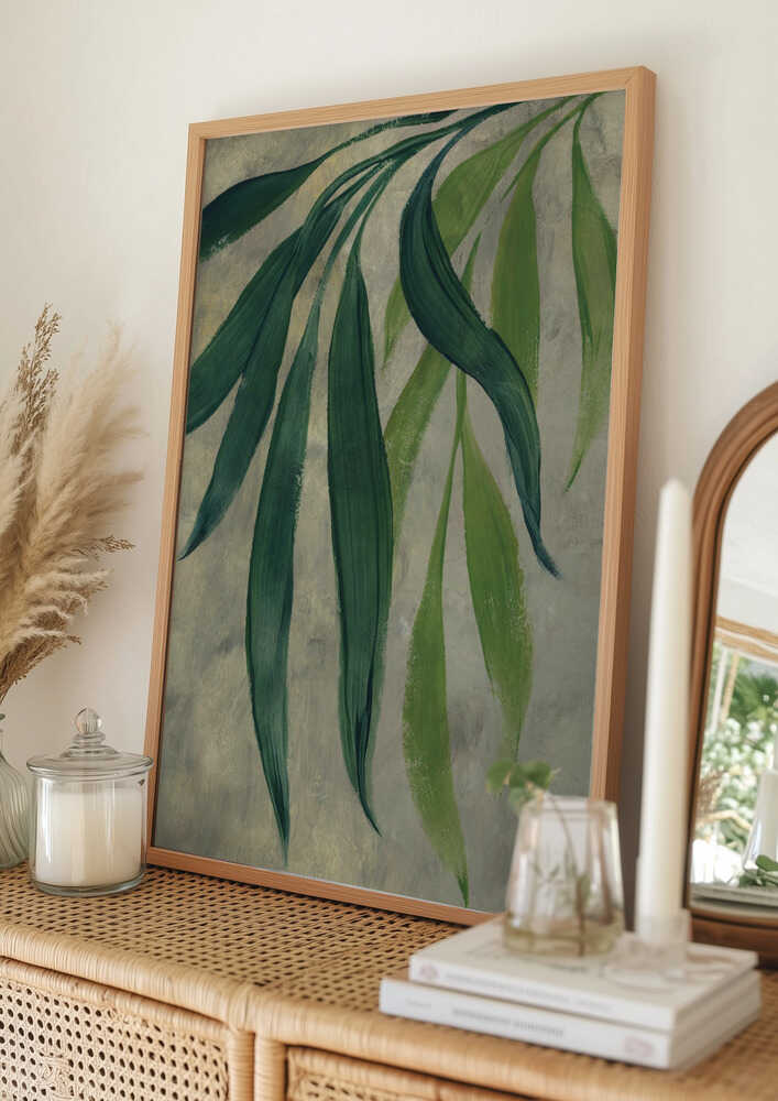 Lush Green Botanicals Poster