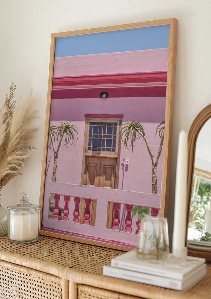 Peachy Facade Poster