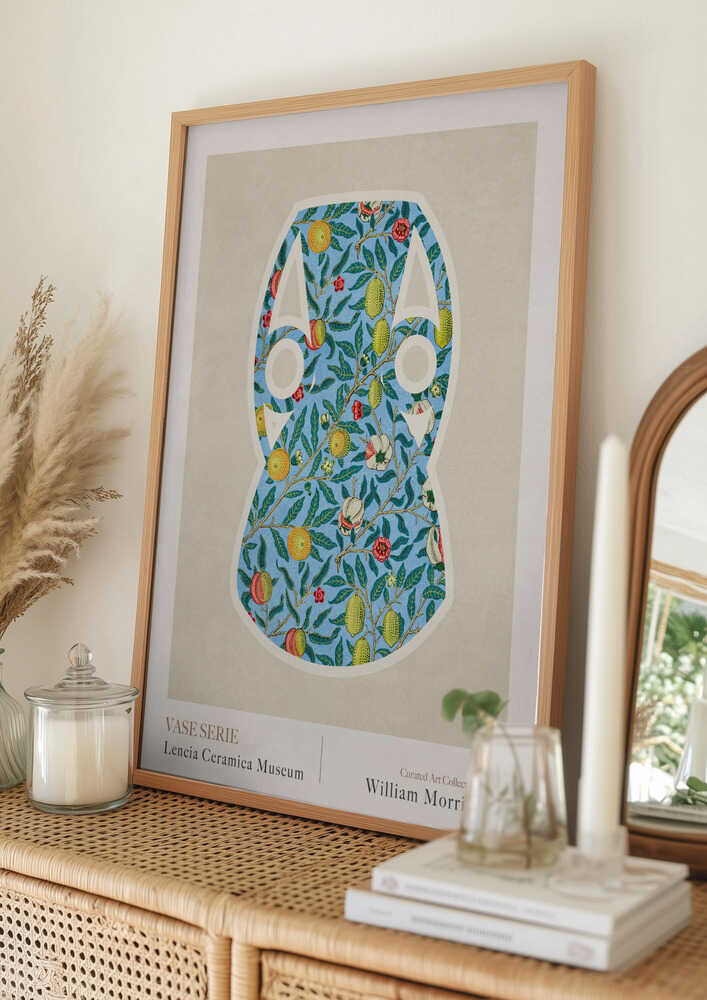 William Morris Vase Serie Poster (Fruit)