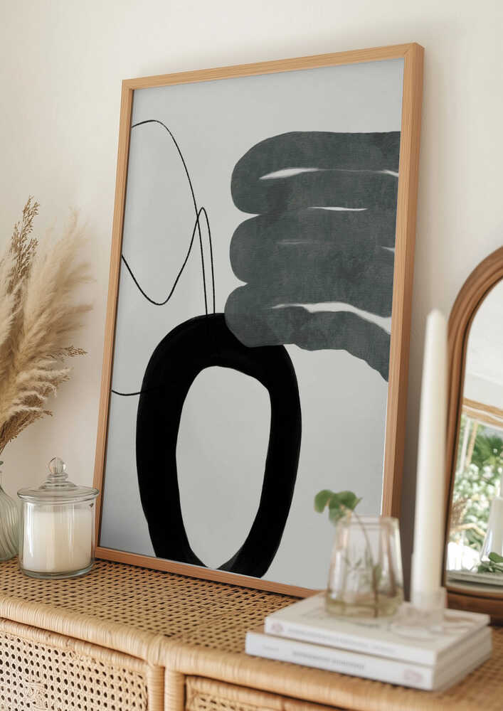 Painted Lines Swazz Kopie Poster