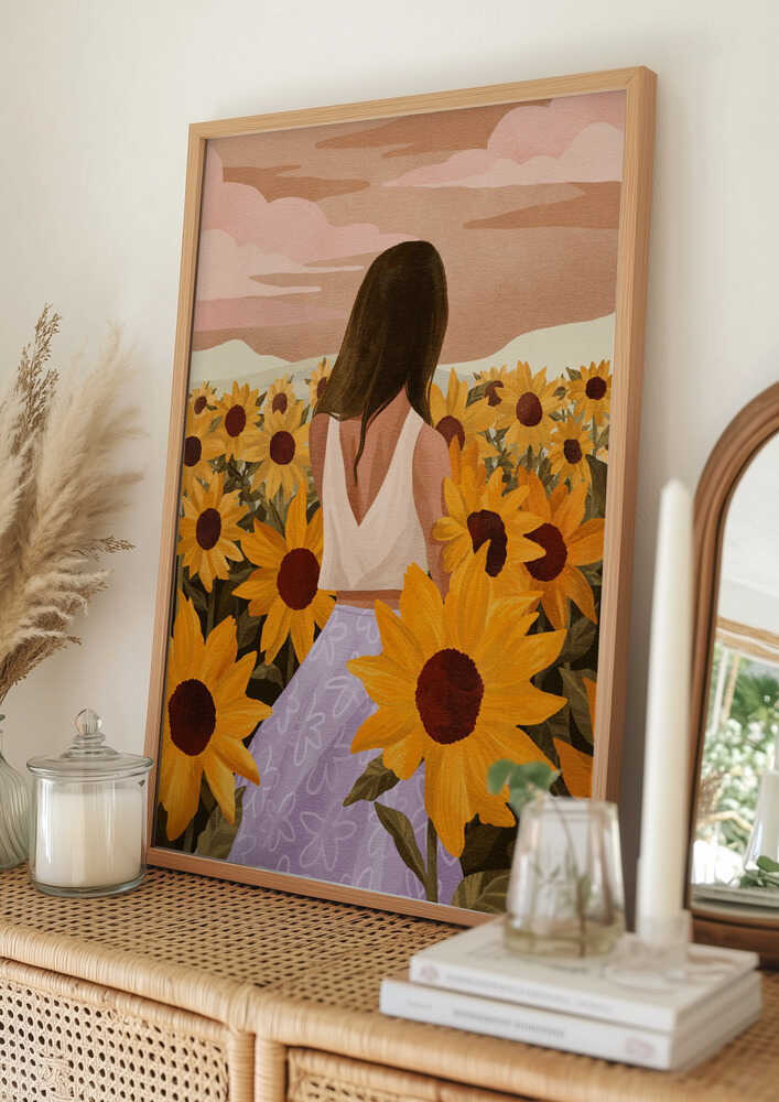 Sonnenblumenabende – Poster