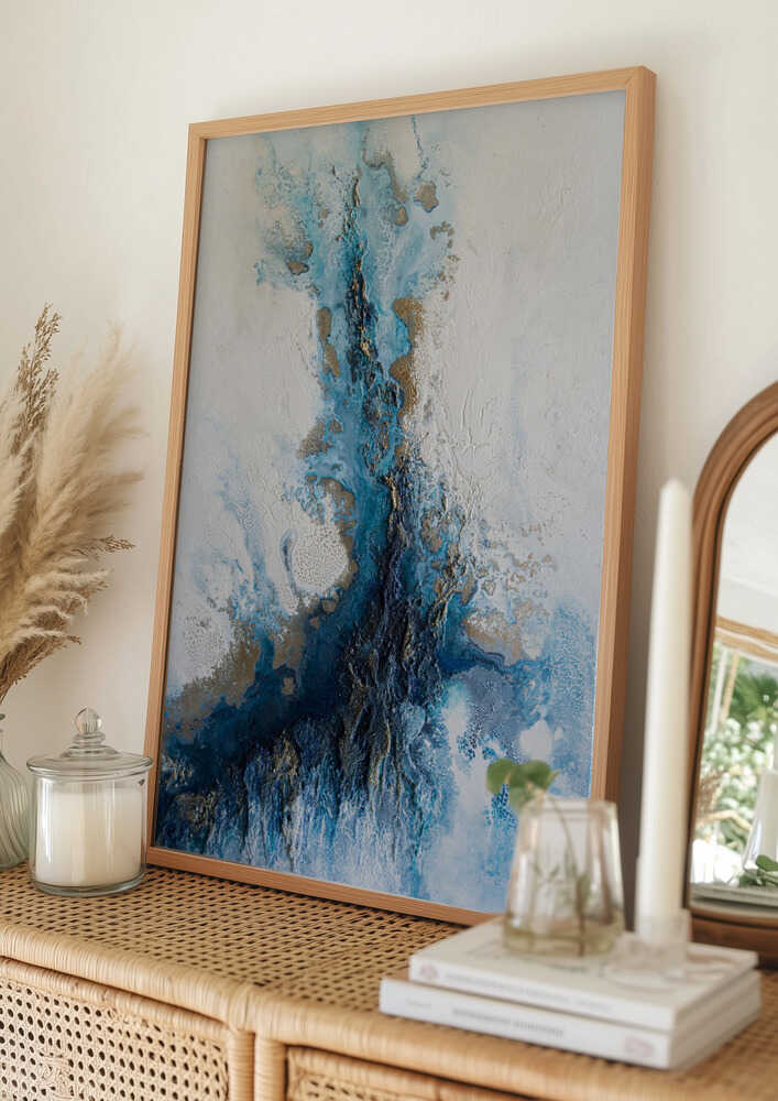 Coastal relief art - Release Poster