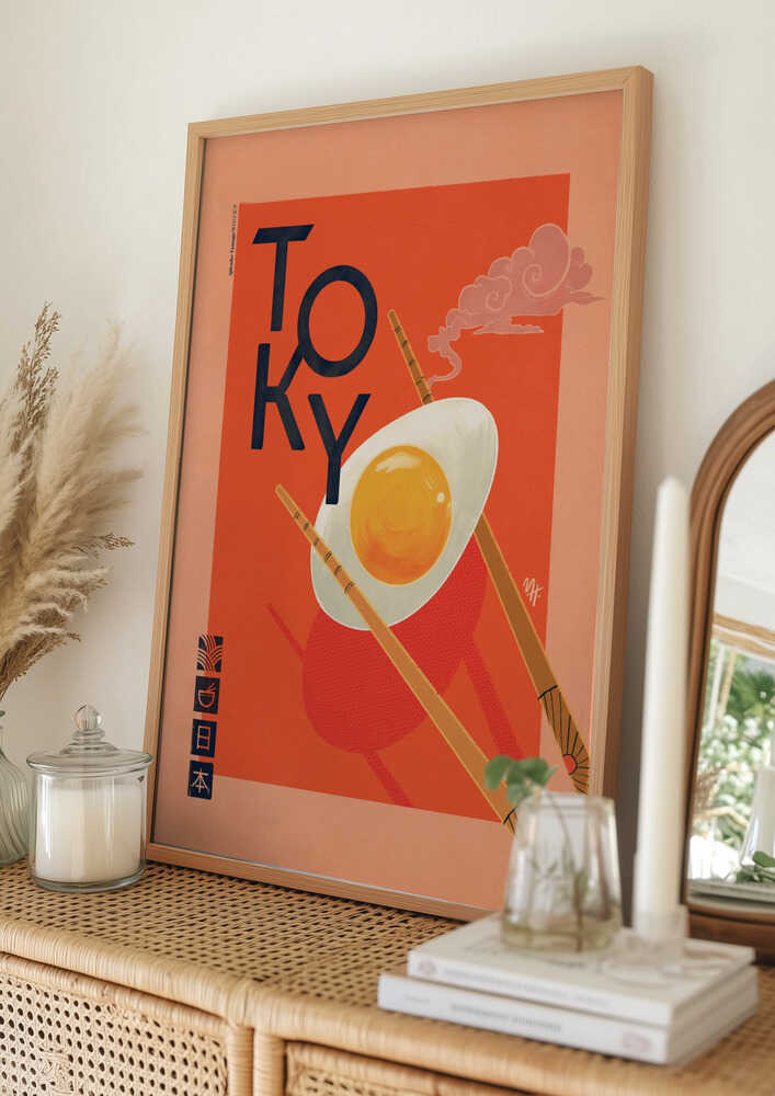 Tokyo Ramen Egg Poster