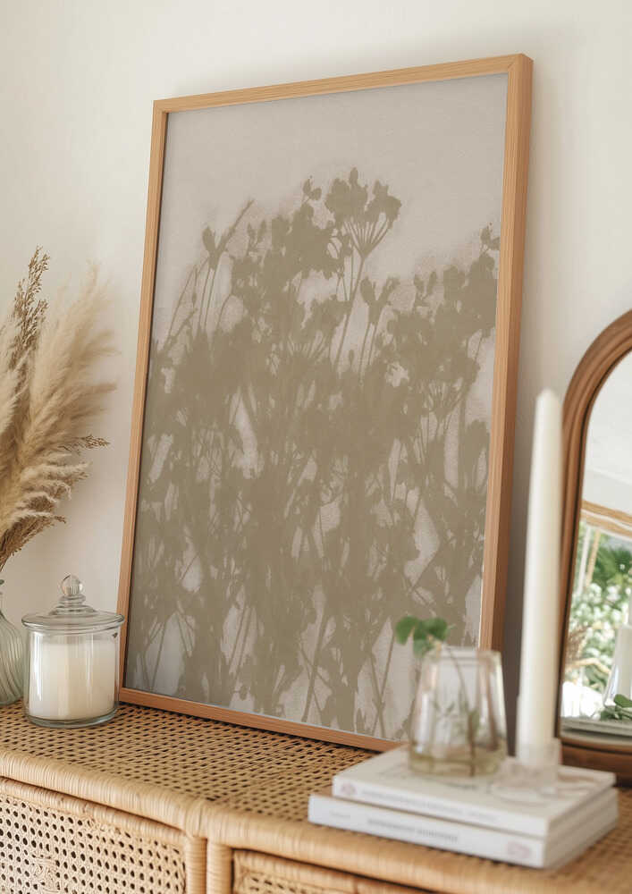 Botanische Schatten Poster