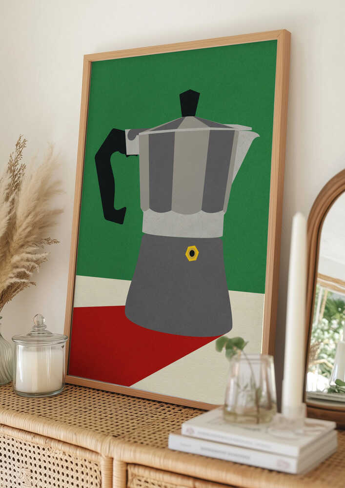 Italienischer Espresso-Poster