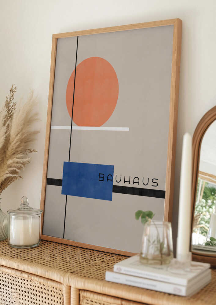 Moderne abstrakte Geometrie – Poster