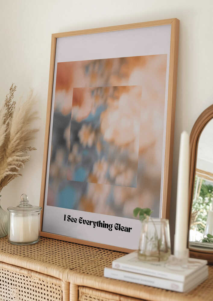 Poster „Ich sehe alles klar“