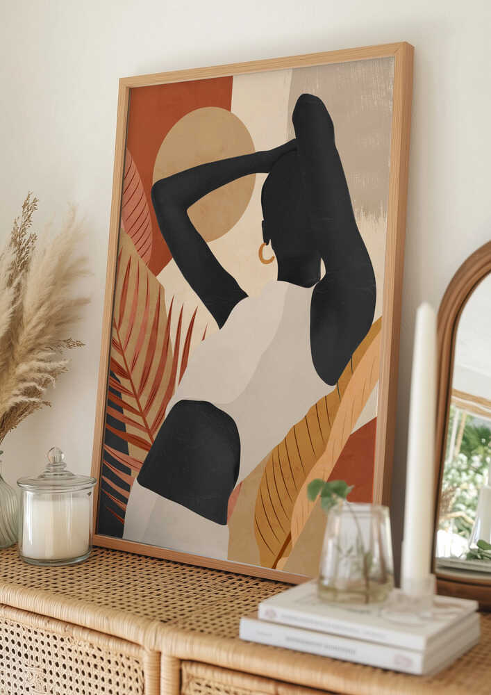 Poster „Böhmischer Sommer-Rückzugsort“