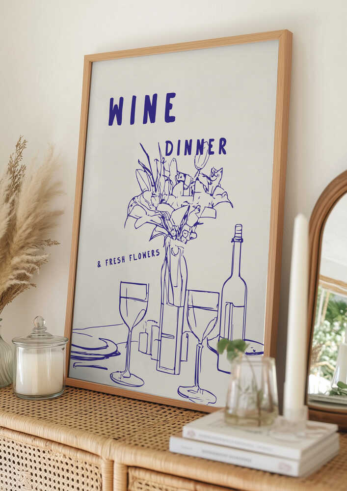 Poster „Elegante Abendgestaltung“