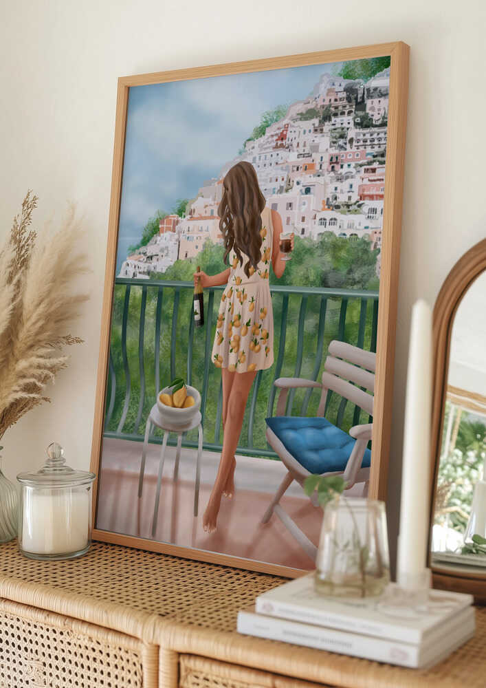 Balcony Bliss Poster