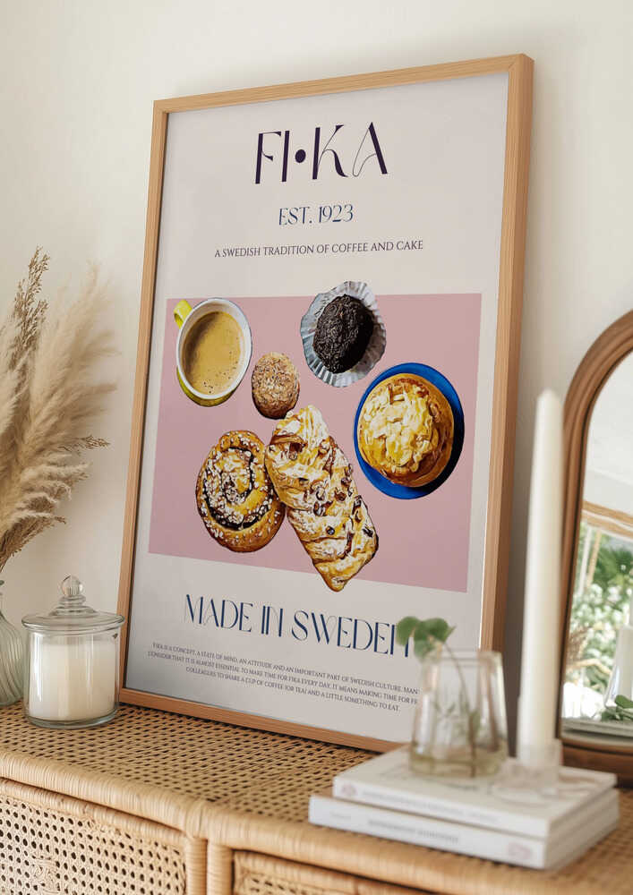 Swedish Fika Treats Poster