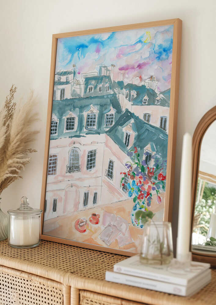 Pariser Dach Poster