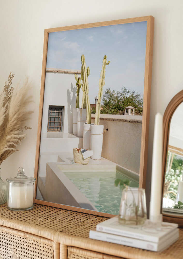 Poster „Riad-Dachterrasse“