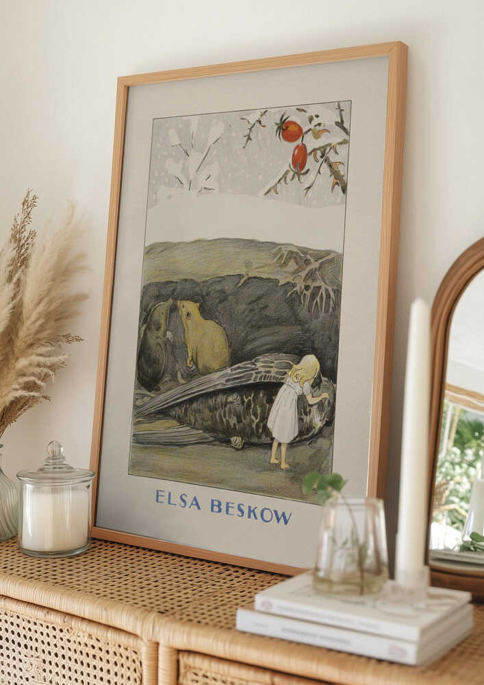 Poster „Tummelisa Fågeln“