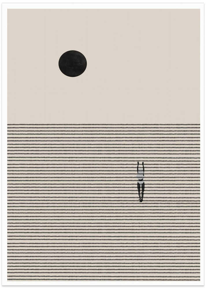 Poster „Reise in die Einsamkeit“