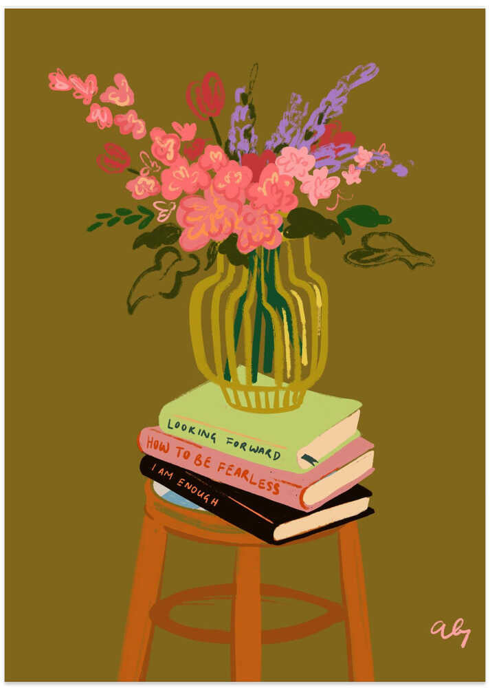 Blumenvase – Poster