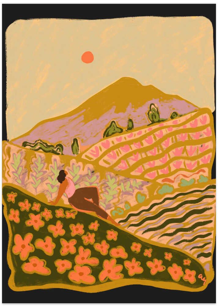 Blumenwiese – Poster