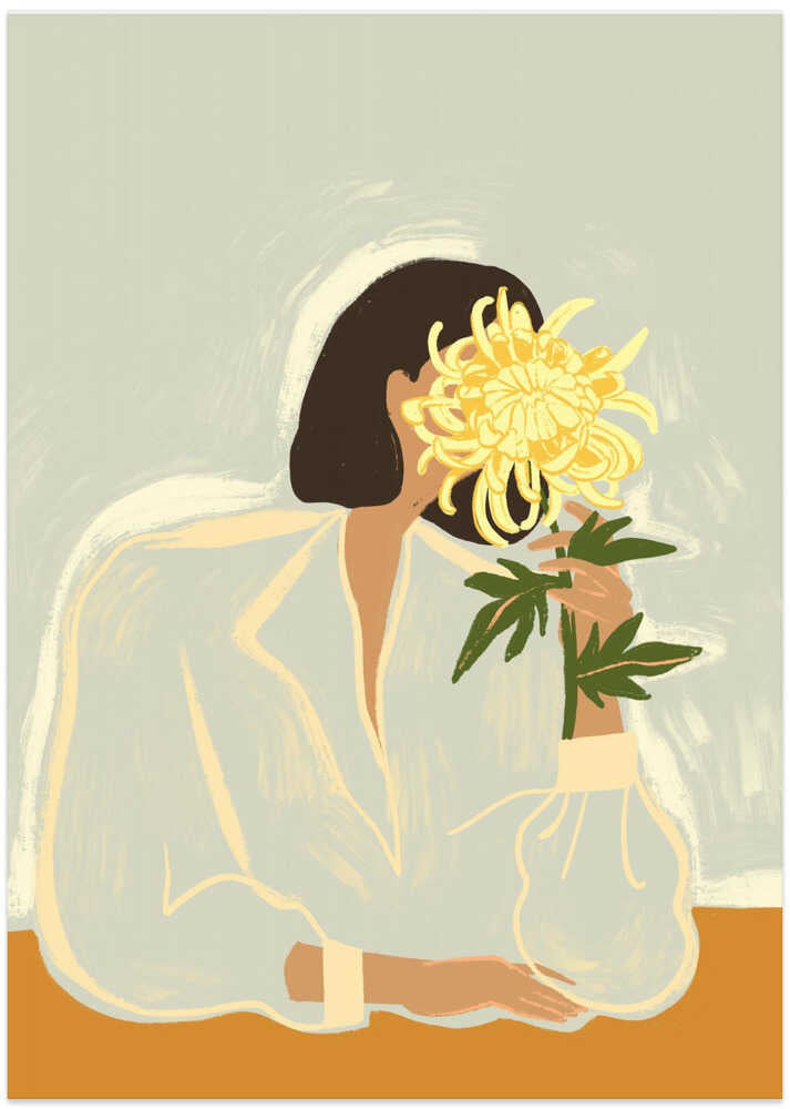 Die Chrysantheme-Poster
