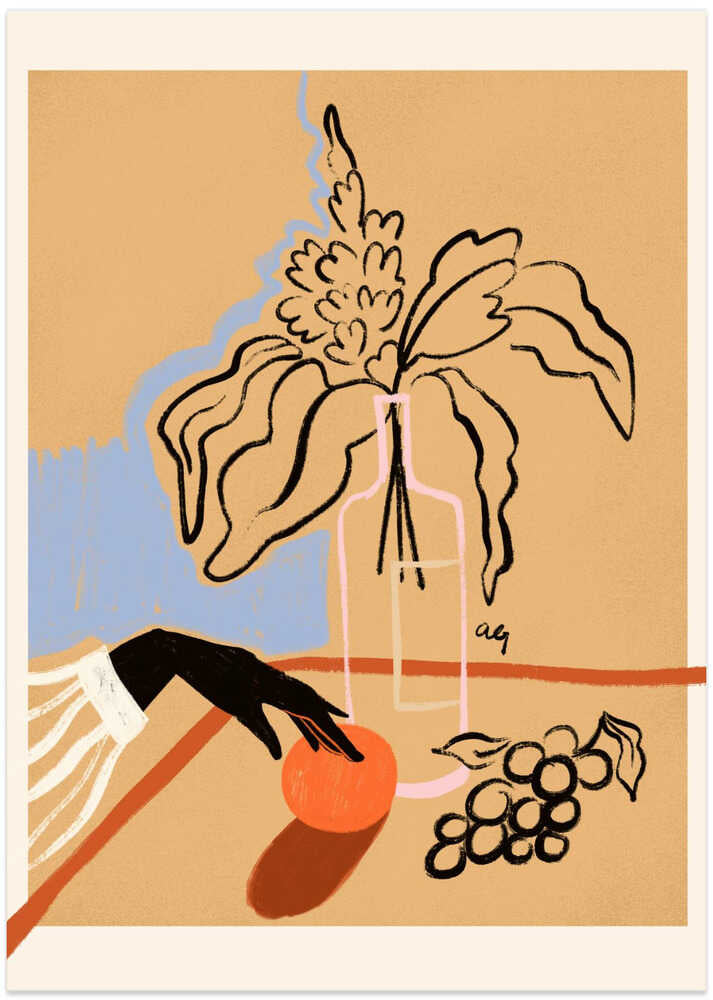 Dieses Orange Poster
