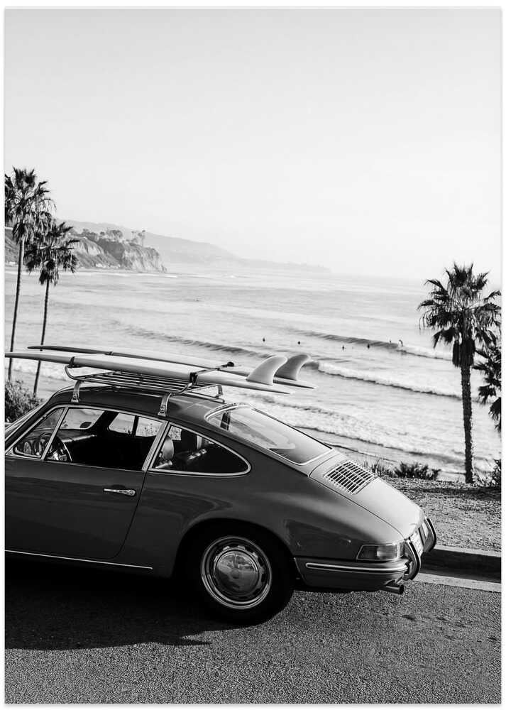 Poster „Schicker Surfer“