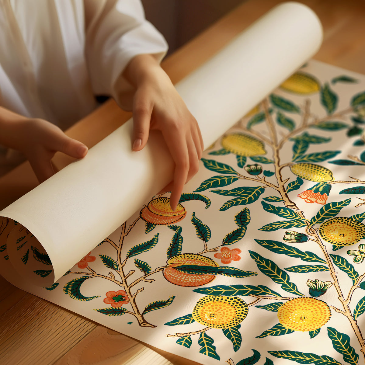 William-Morris-Zitronen-Kunstposter