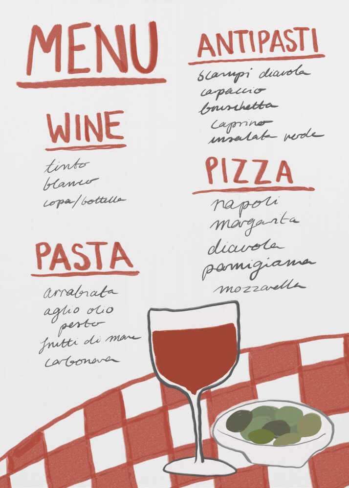 Italienischer Genuss – Poster