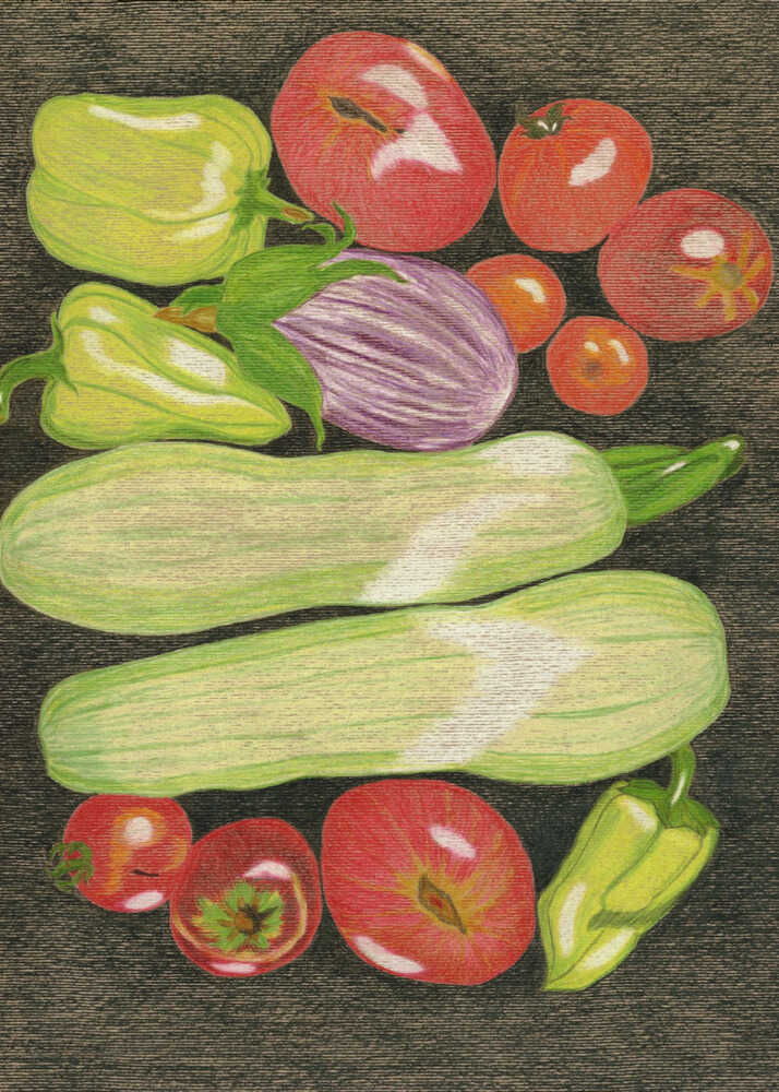 Fresh Garden Harvest Poster