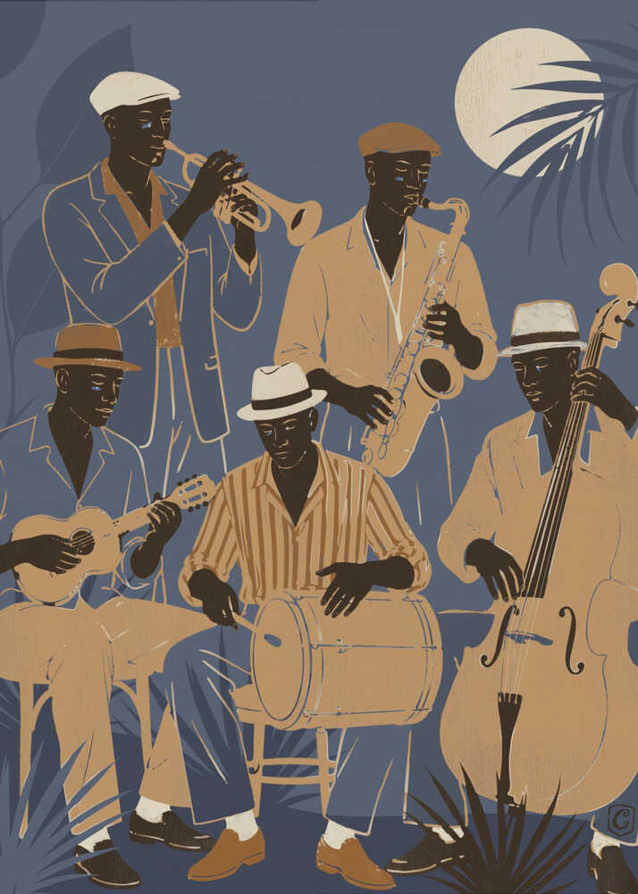 Tropische Jazznacht Poster