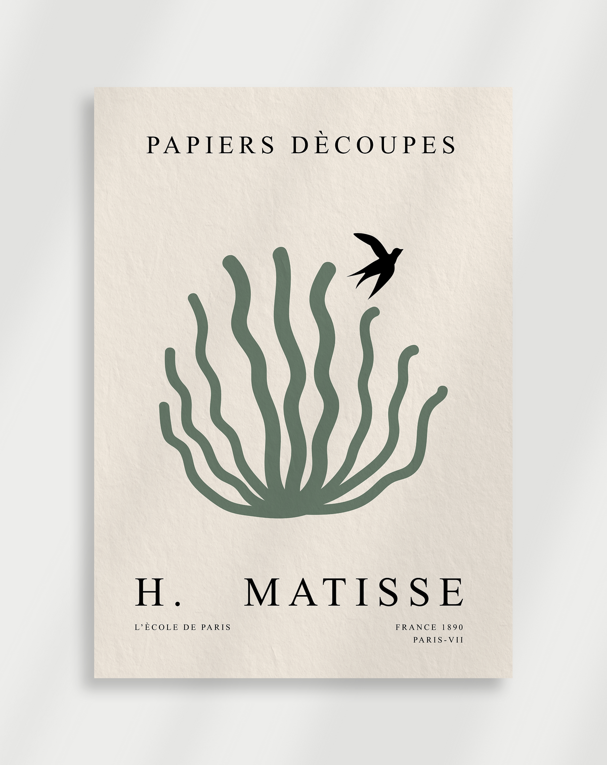 Abstraktes Matisse-Poster