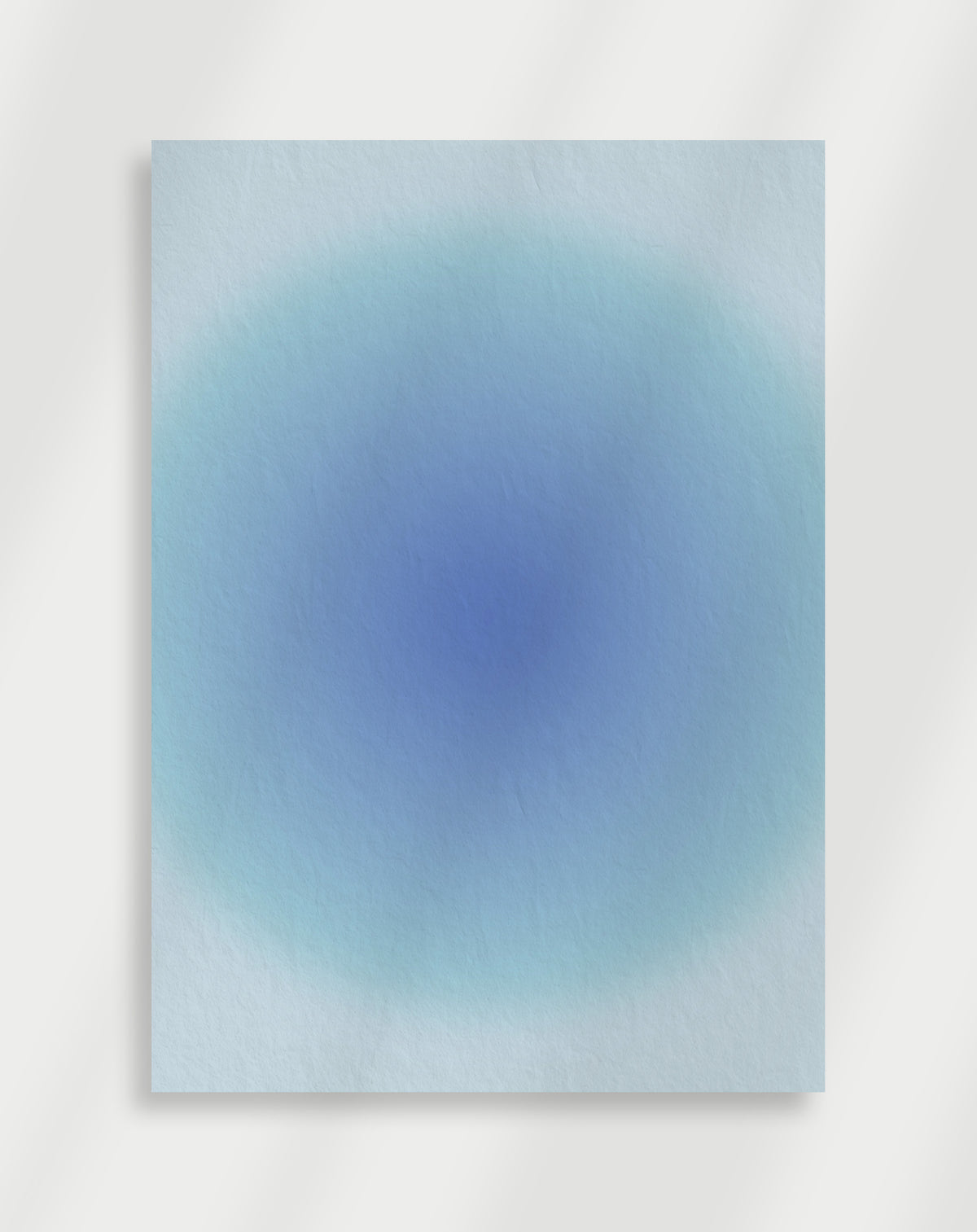 Aura-Poster Blau