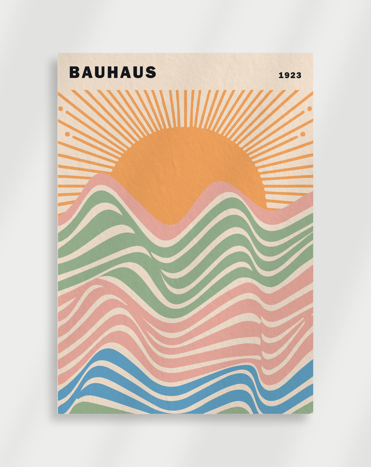 Bauhaus-Sunset-Poster