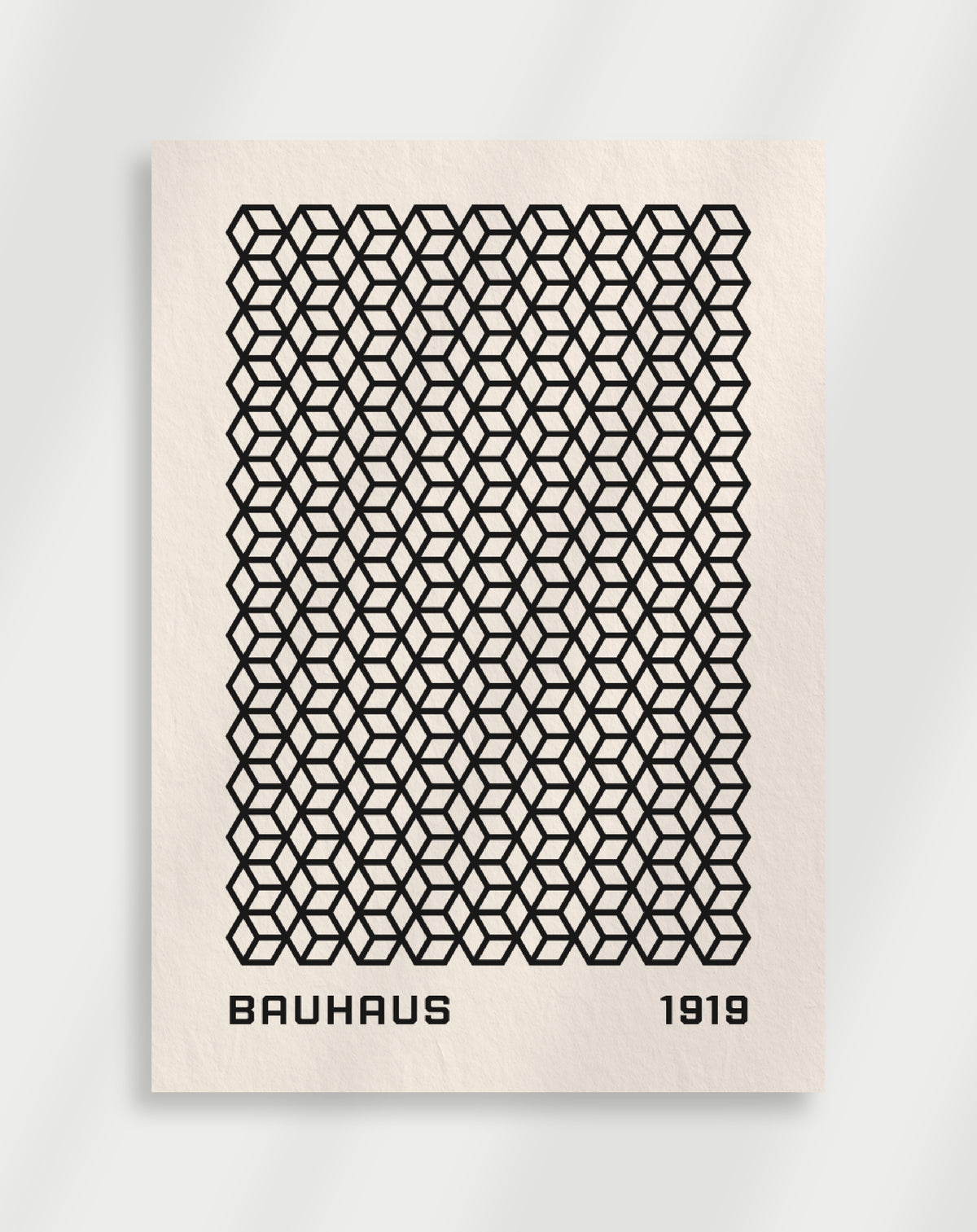 Bauhaus-Muster-Rasterposter