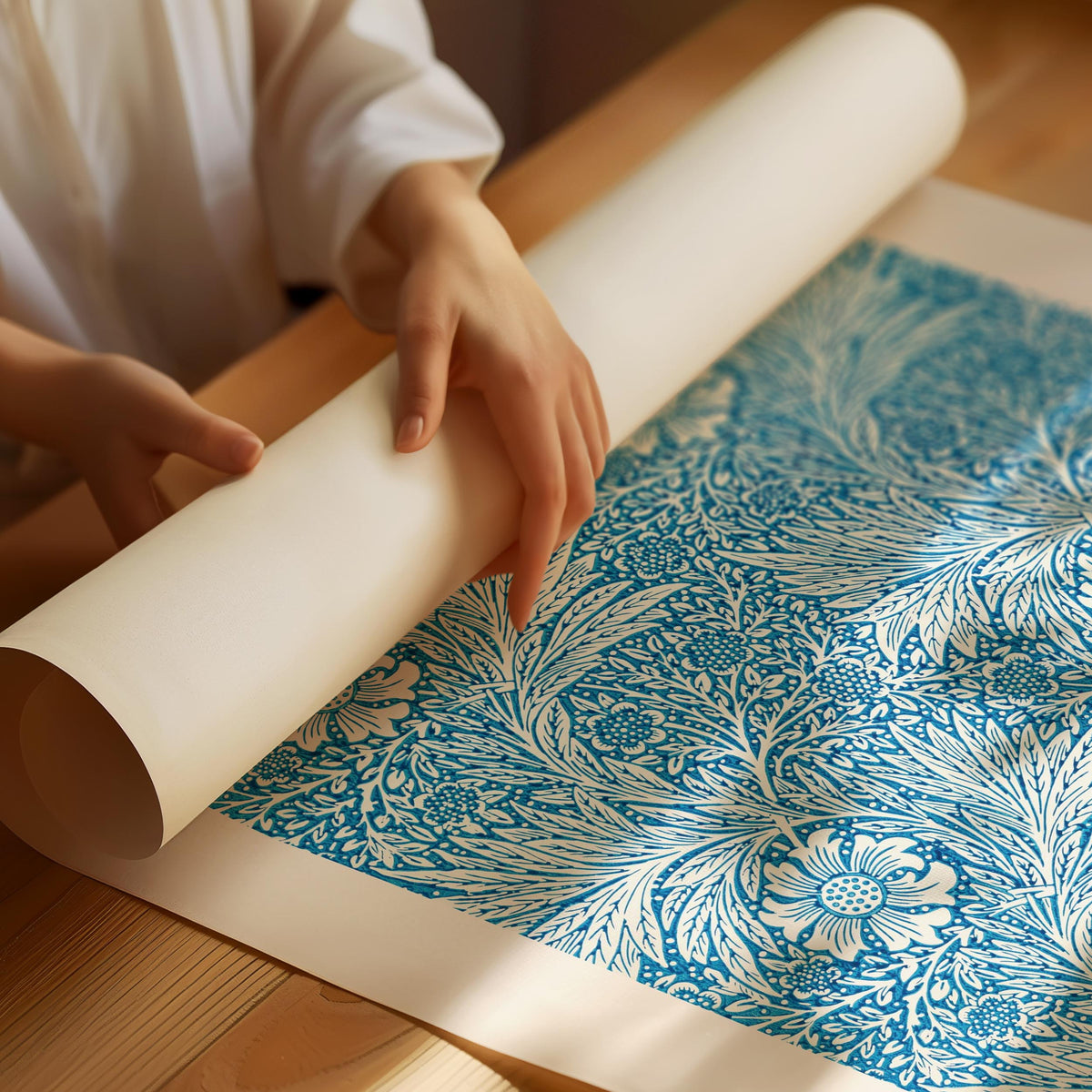 William Morris Studentenblumen-Poster