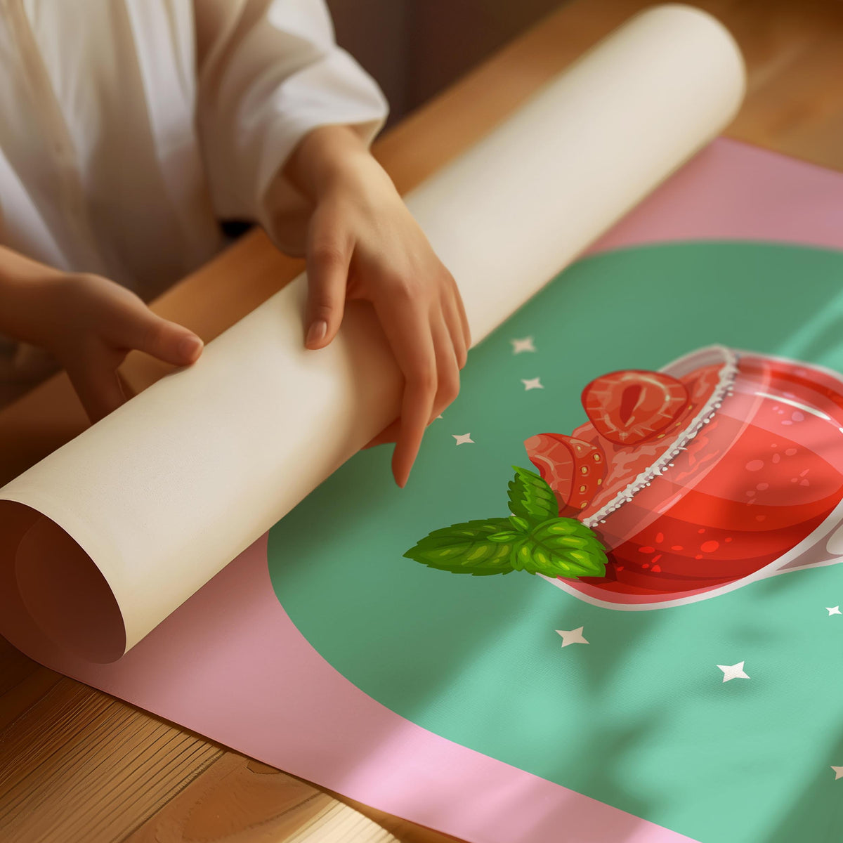 Daiquiri Cocktail Poster