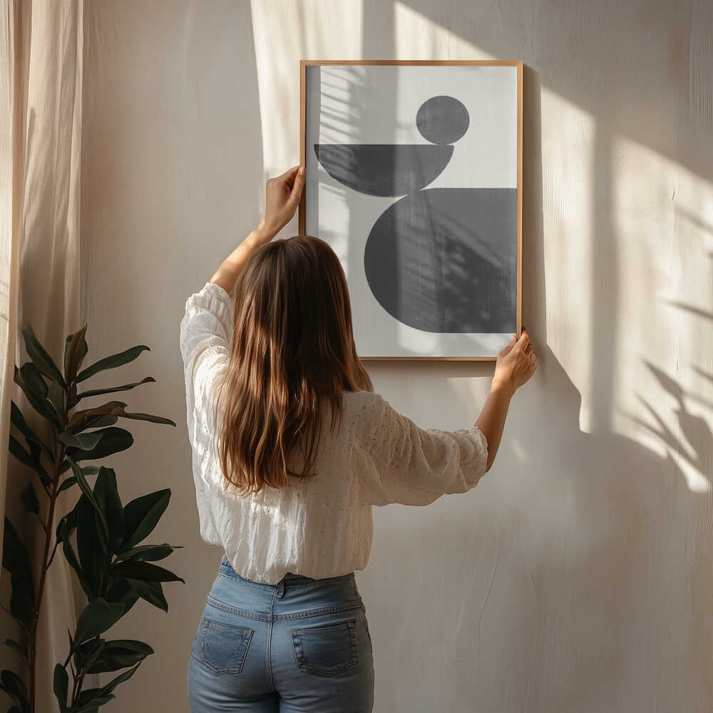 Poster Geometrische Harmonie