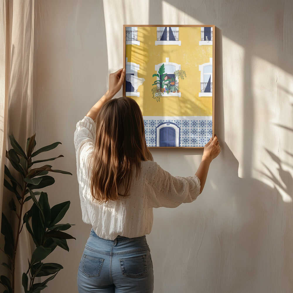 Lissabon-Poster