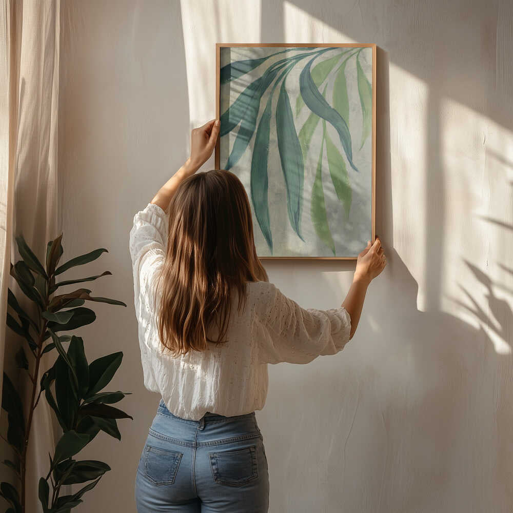 Lush Green Botanicals Poster