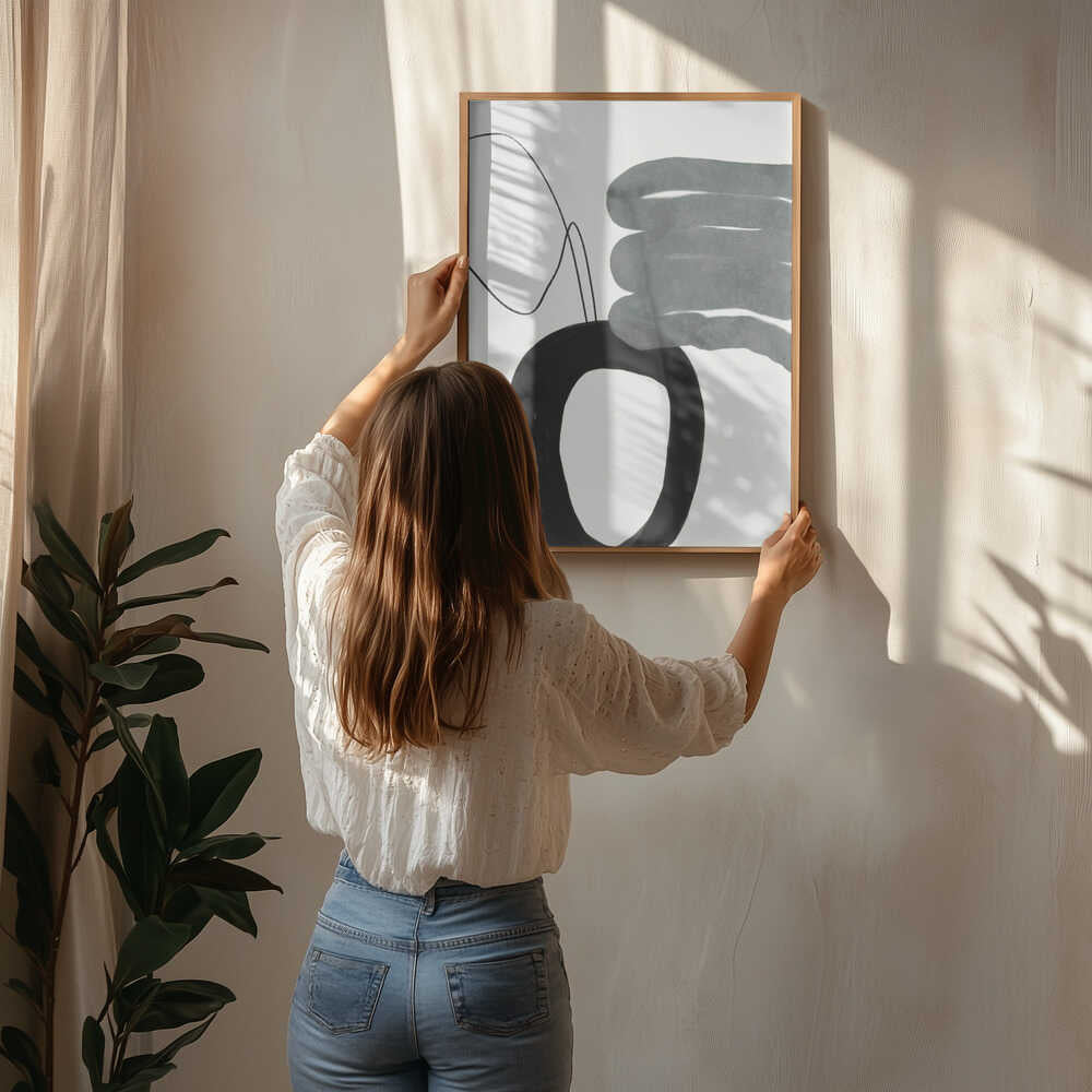Painted Lines Swazz Kopie Poster