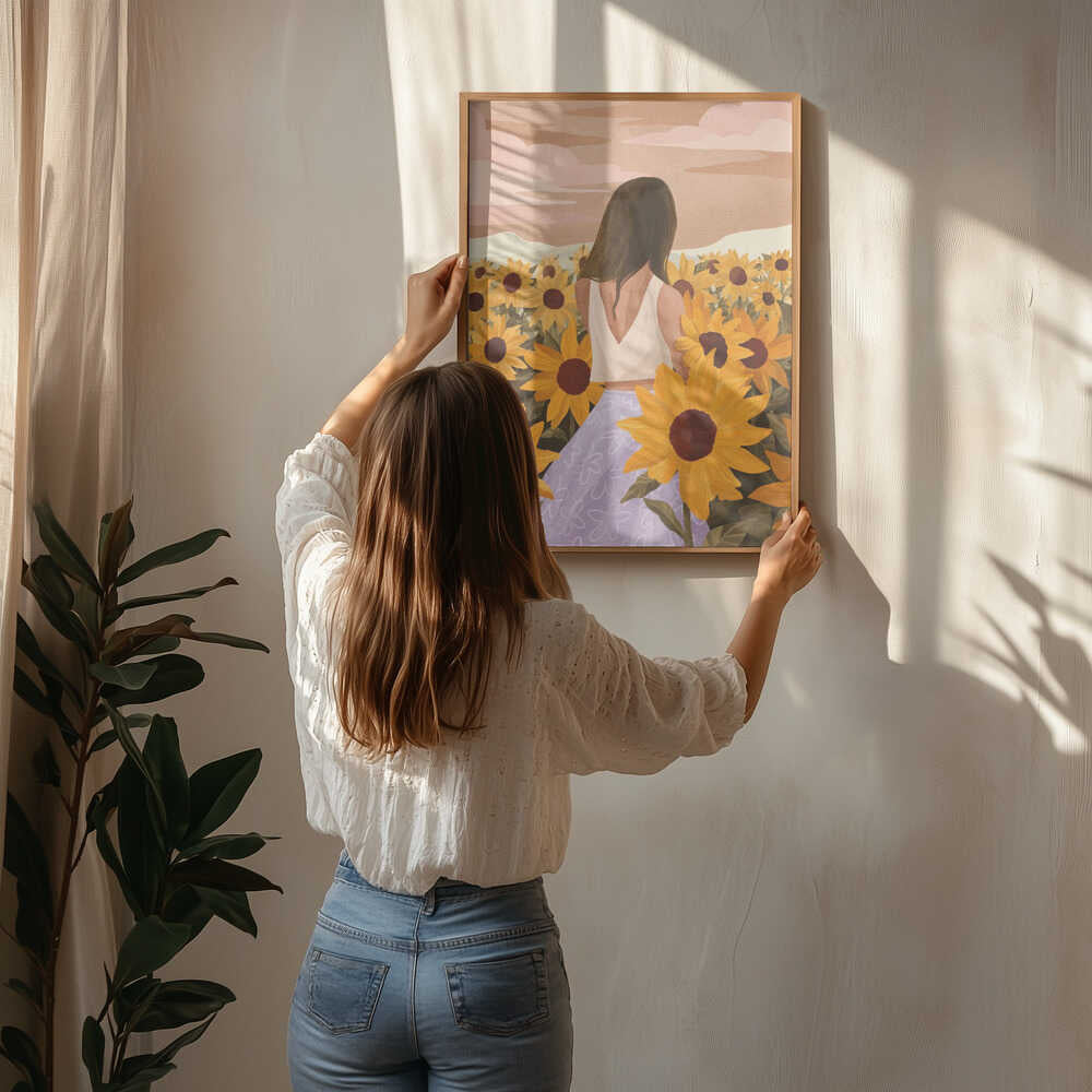 Sonnenblumenabende – Poster