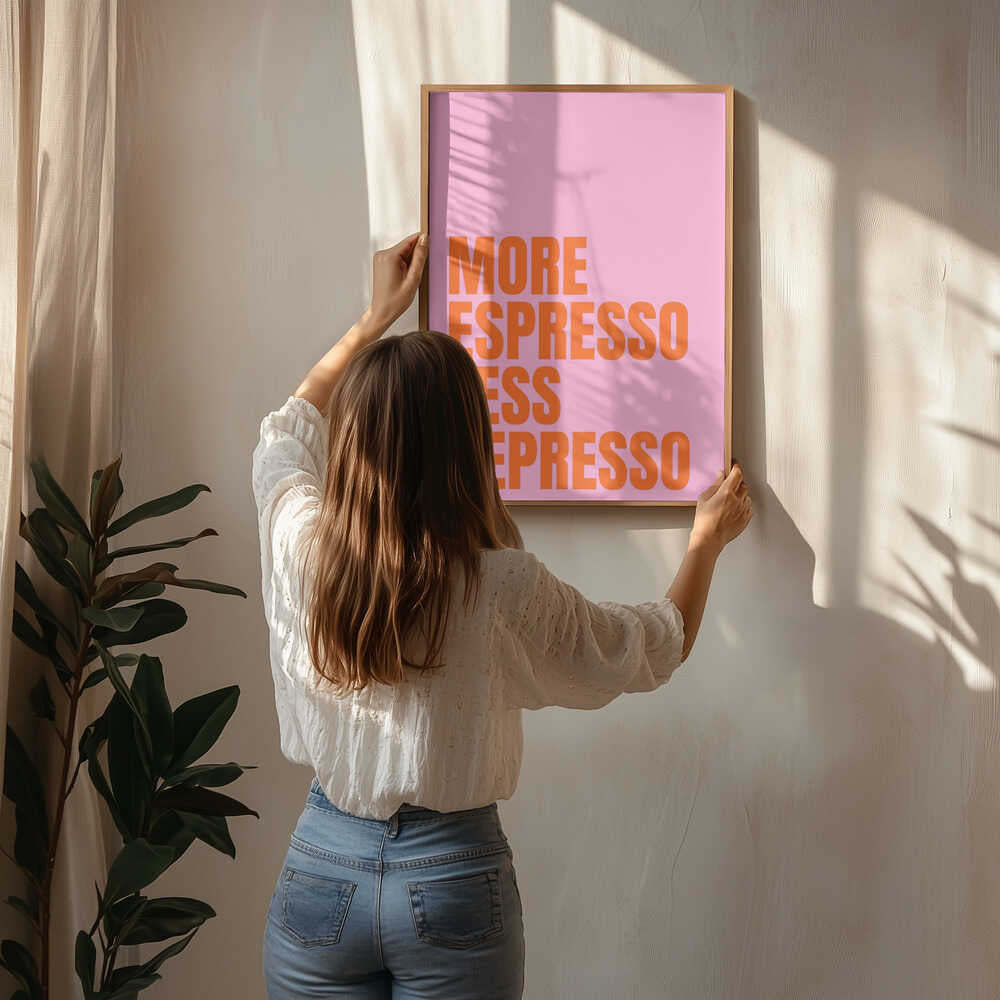 Koffein-Vibes – Poster