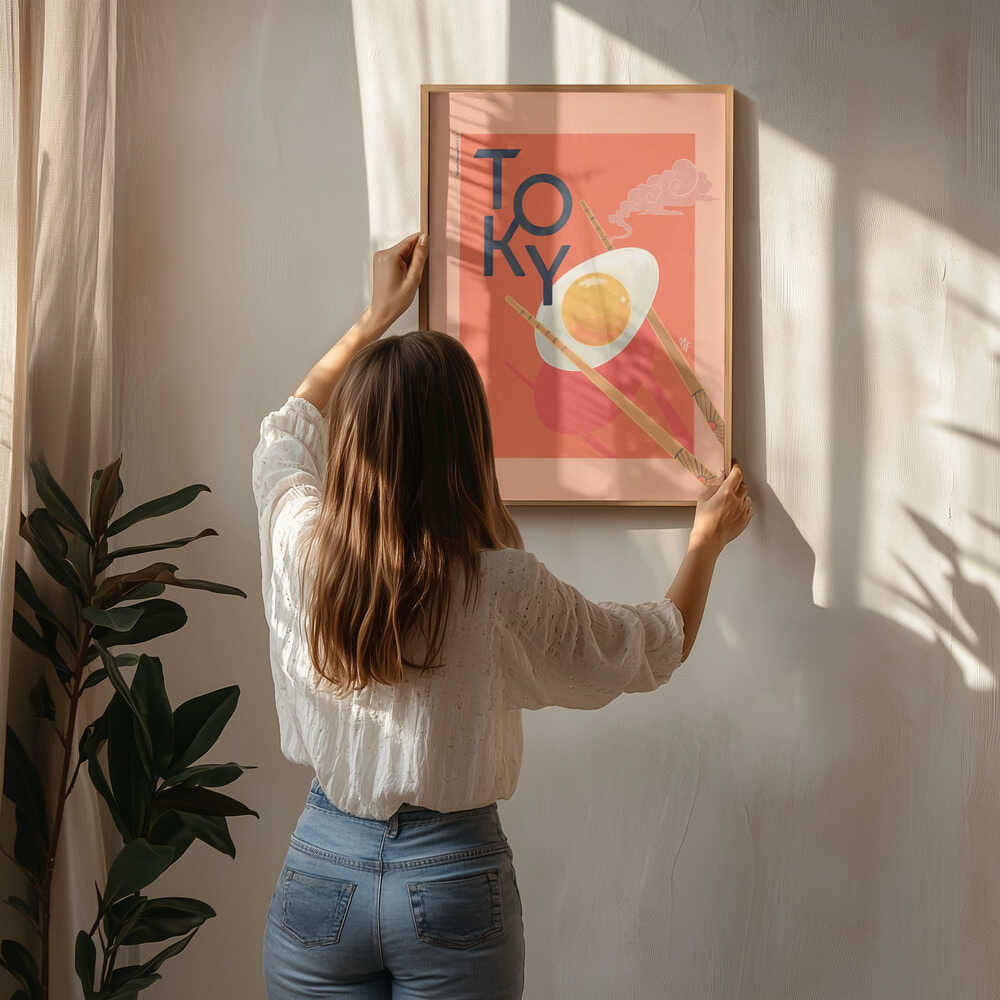 Tokyo Ramen Egg Poster