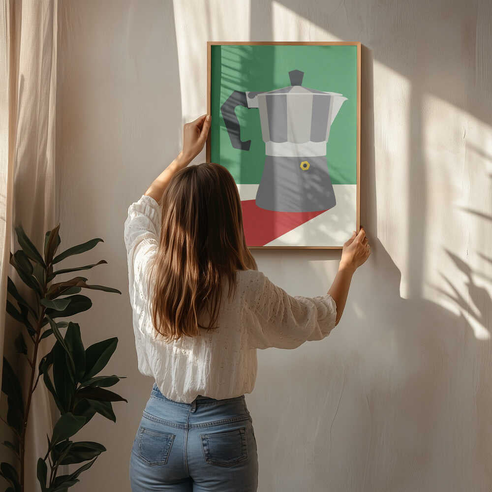 Italienischer Espresso-Poster