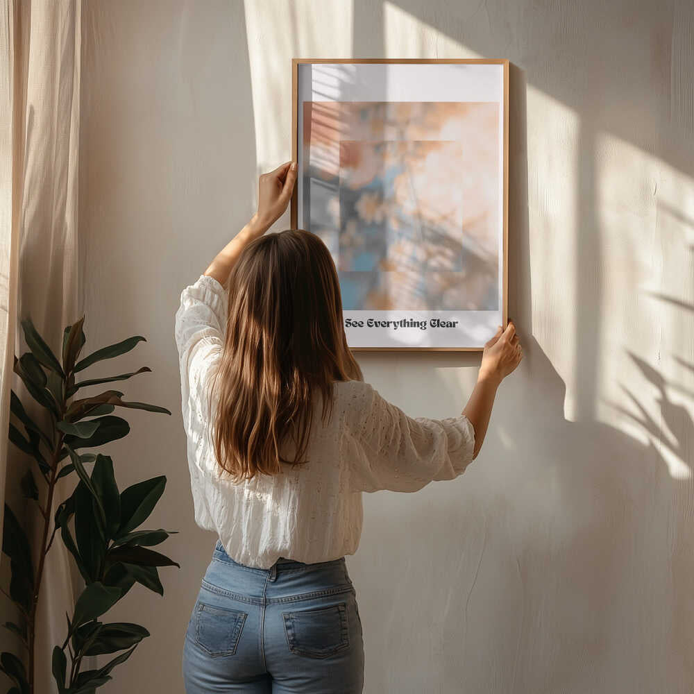 Poster „Ich sehe alles klar“
