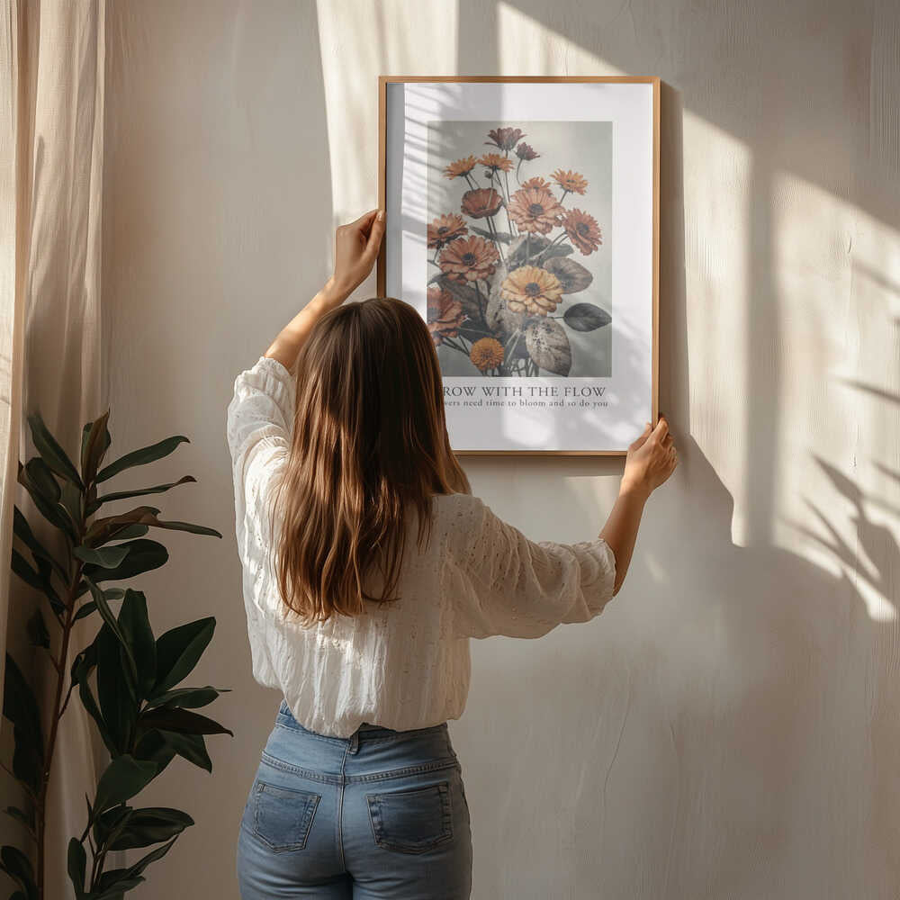 Grow With The Flow Nr. 2 – Poster