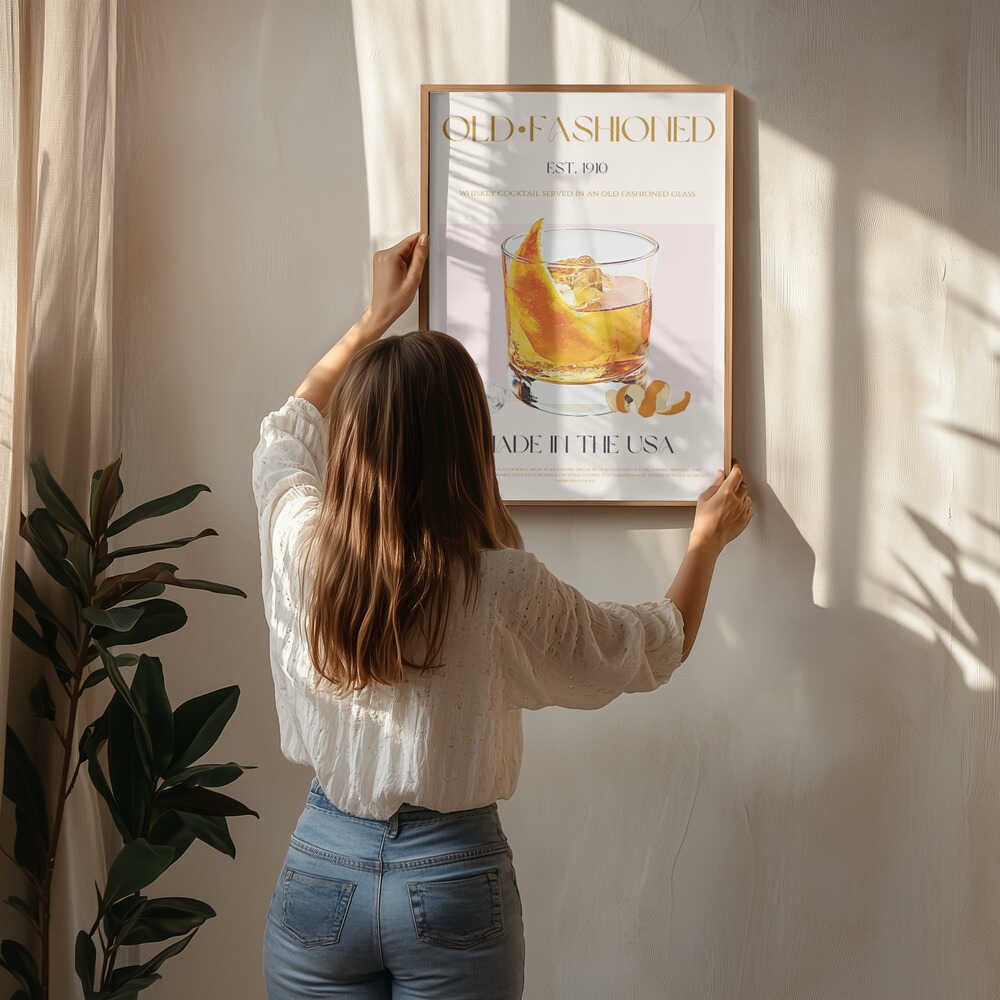 Classic Cocktail Charm Poster