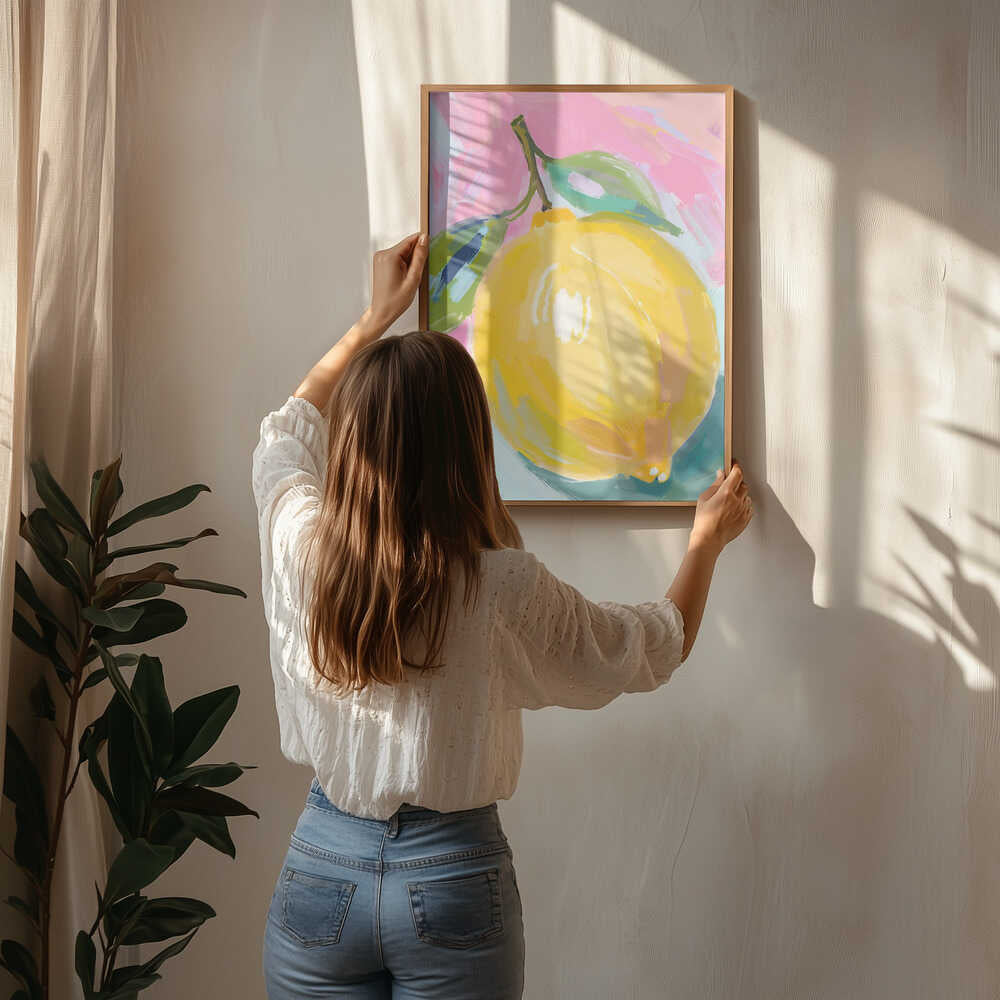 Sonniger Zitrusrausch – Poster