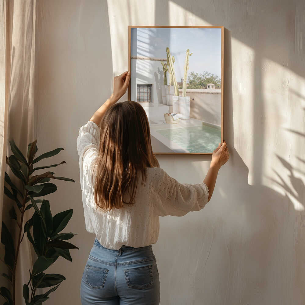 Poster „Riad-Dachterrasse“